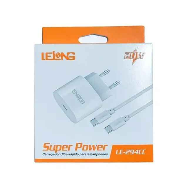 Carregador para Celular USB-C 20W