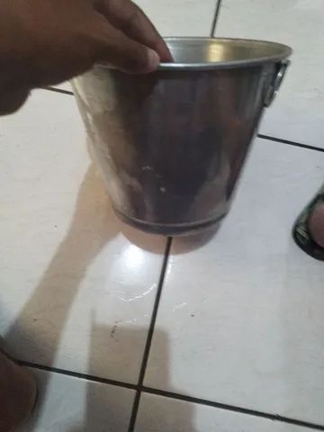 Balde e 2 Copos de Vidro - Foto 2