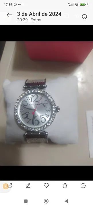 Relógio feminino Betsey Johnson - Foto 3