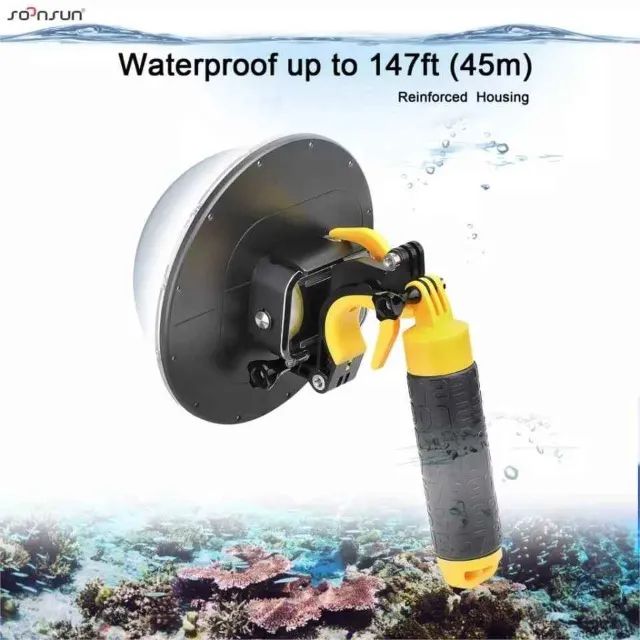 Dome Telesin 6 Polegadas (com gatilho) para GoPro Hero modelos 9/10/11/12 - Foto 5