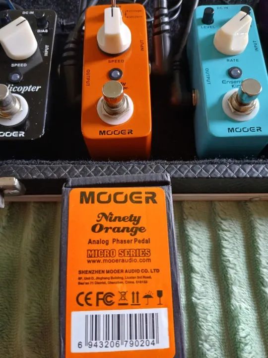 Pedal Phaser Mooer Ninety (MXR Phase 90) - Foto 4