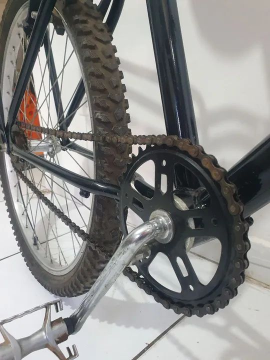 Bike bicicleta aro 24 muito nova - Foto 3