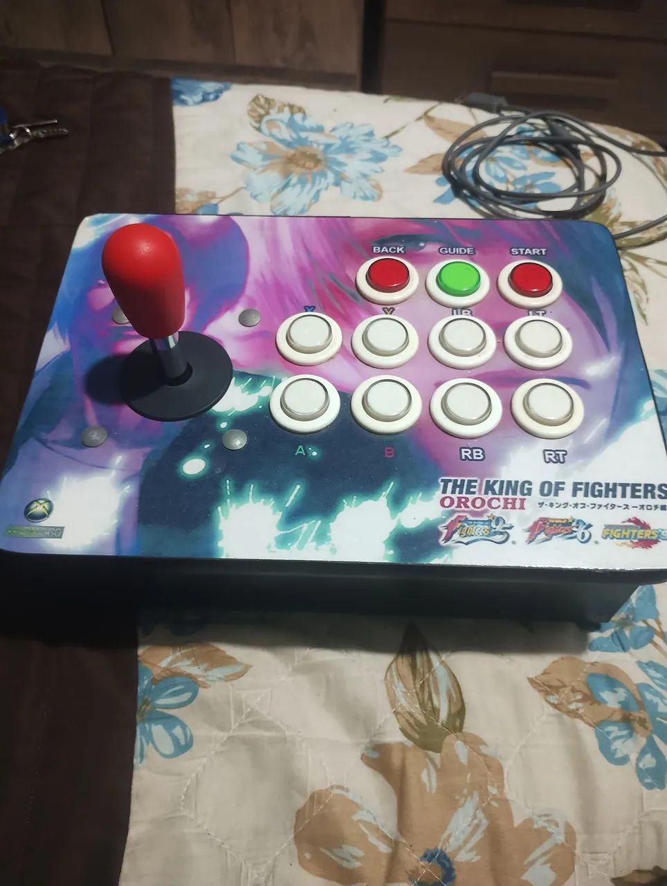 Controle de arcade pra Xbox 360 e Pc funcionando perfeitamente