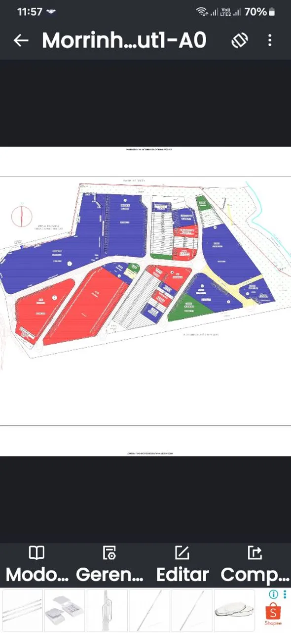 Vendo área para industria no Polo Ind. De Morrinhos ..sendo 16.100mts2 ..