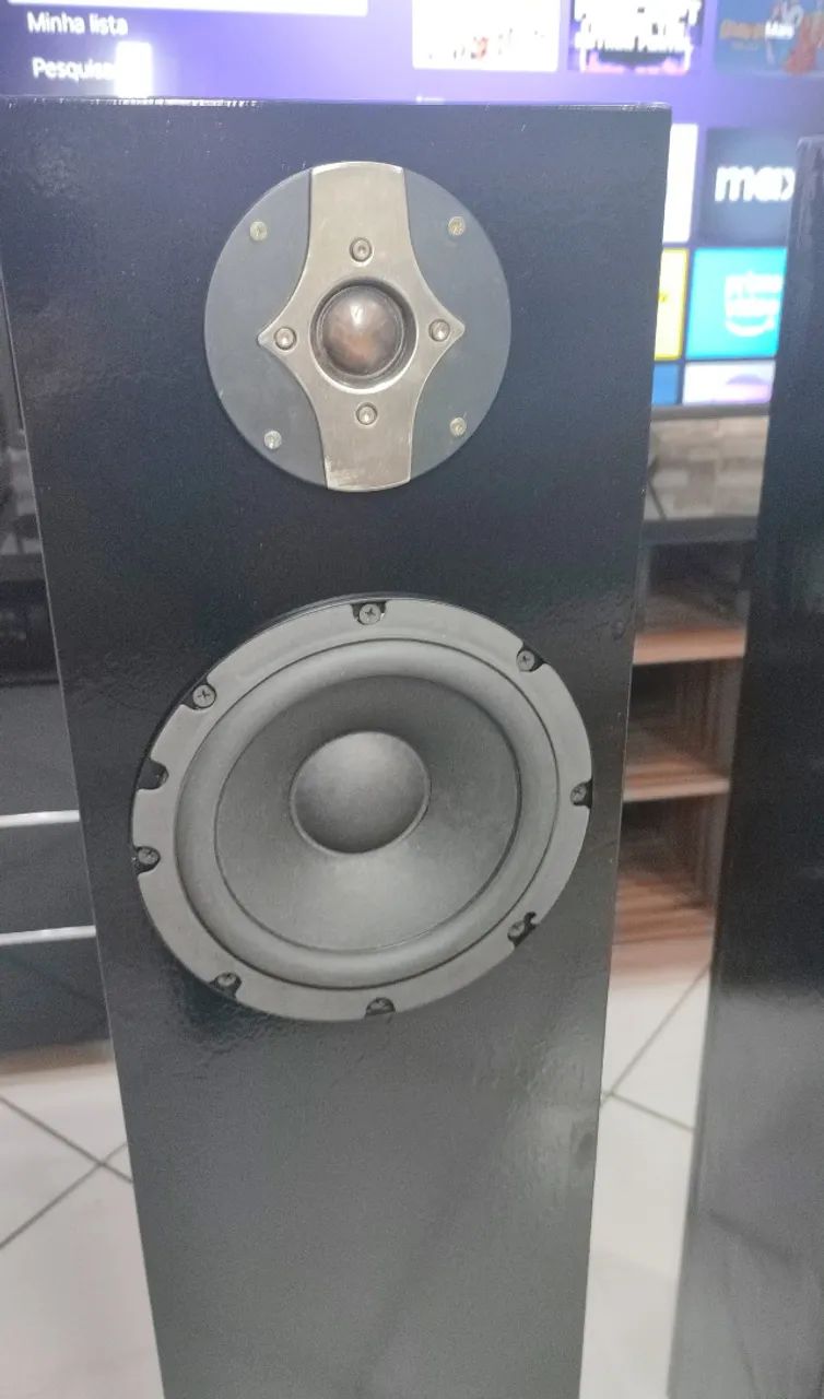 Caixa Torre Hi-Fi  2 Vias Crossover 12DB 4ohms 100W - Foto 2