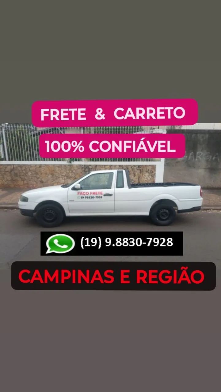 CARRETO: CAMPINAS E REGIÃO 