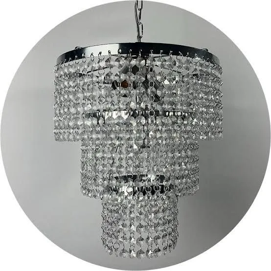 Lustre de Cristal Elegante e Sofisticado