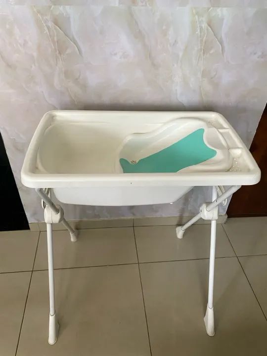 Banheira para Bebê com Suporte marca Burigotto  - Foto 2