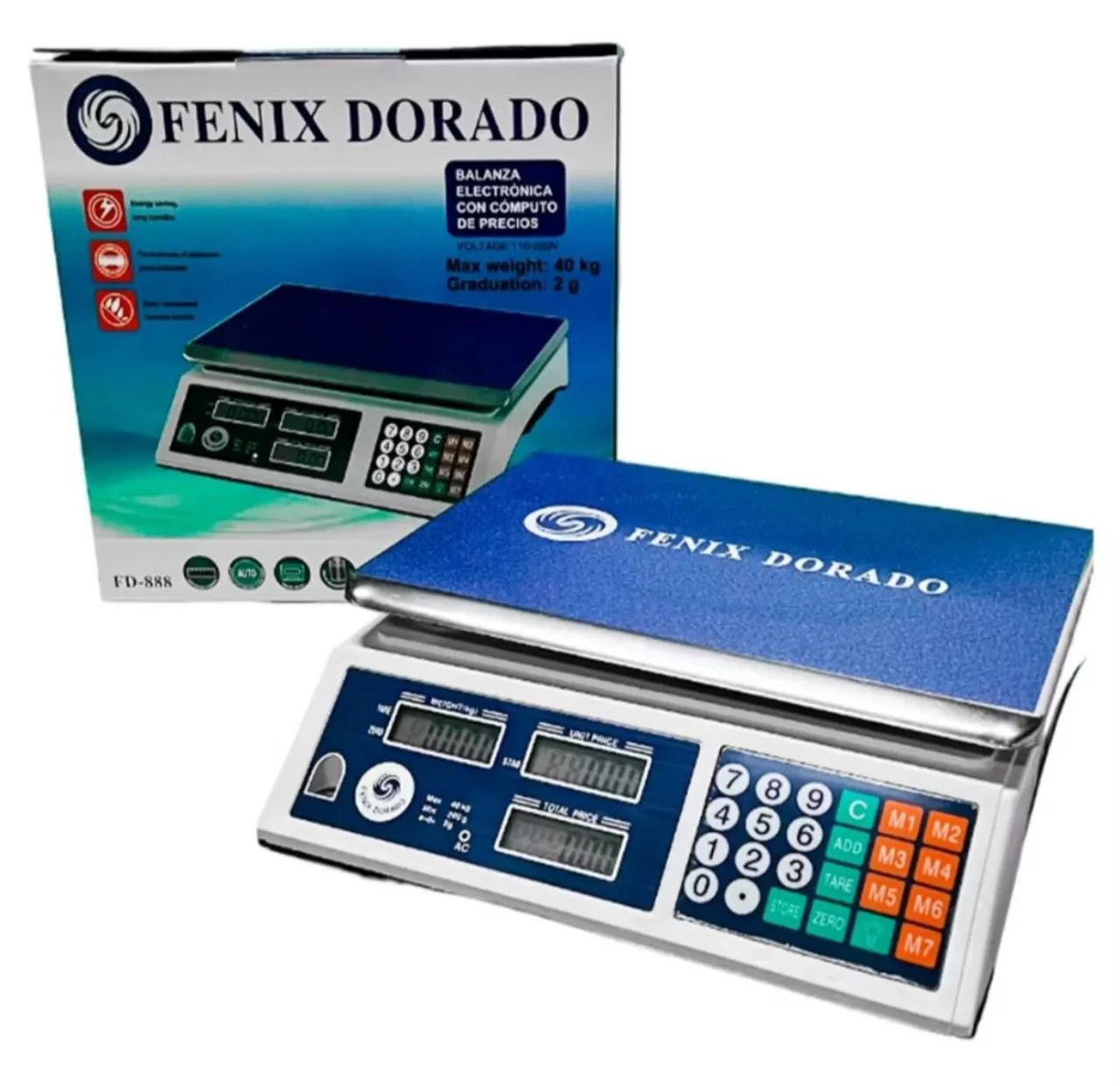 balança comercial digital 40kg a bateria
