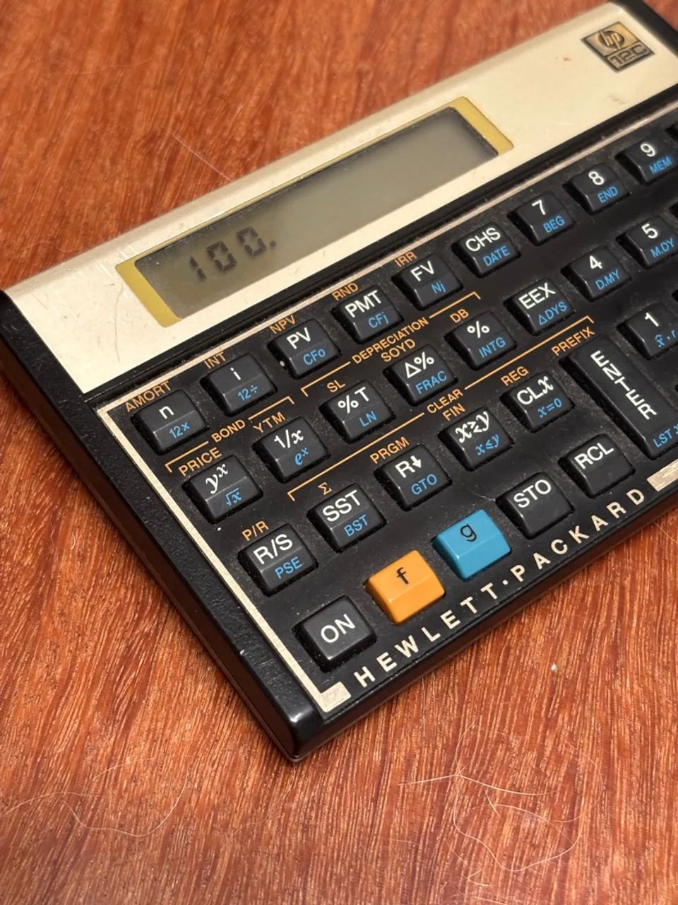 Calculadora HP12C - bateria nova  - Foto 5