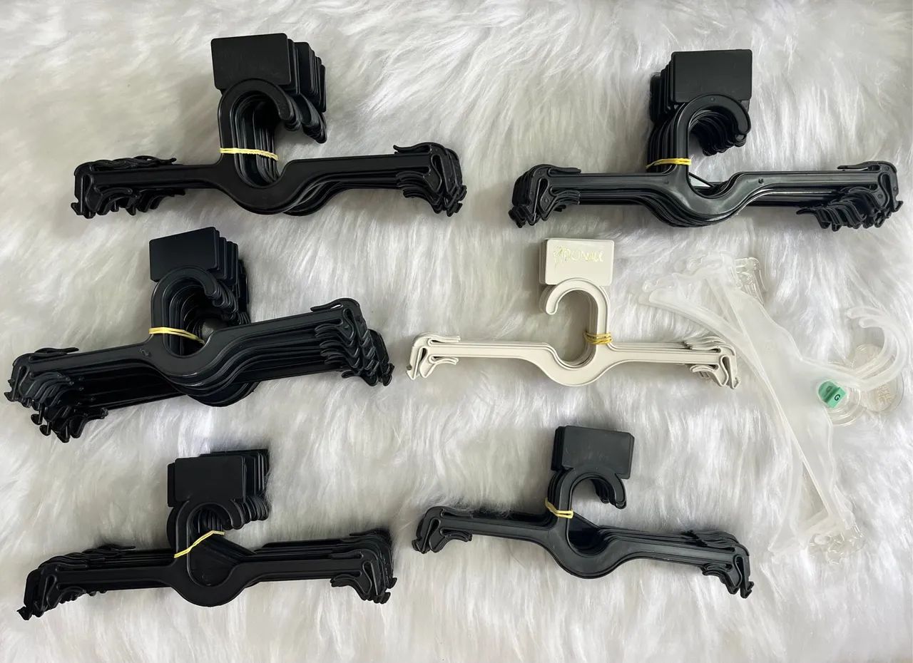 100 Cabides para lojas - Lingeries ou Infantil 