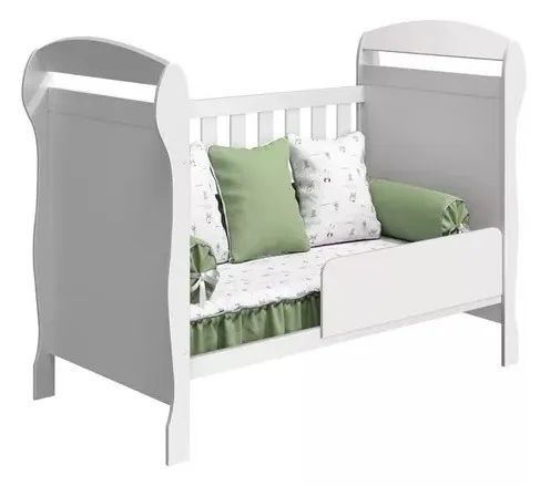 Berço estilo Americano que vira cama