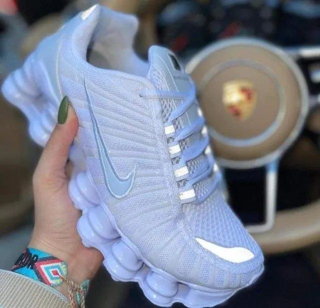 Tênis Nike Shox R4 Branco - Novo