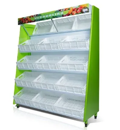 Vitrine hortifruticola polar 1.90M 12 caixas verde - NOVA