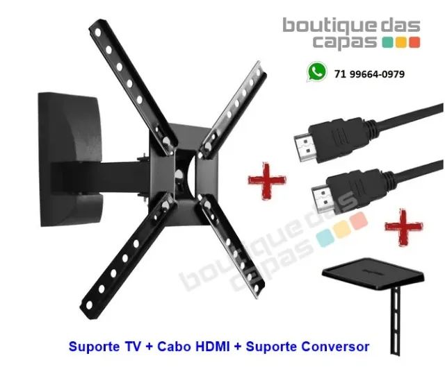 SUPORTE ARTICULADO P TV SMART LED 10? - 56 POLEGADAS BRASFORMA - Foto 2