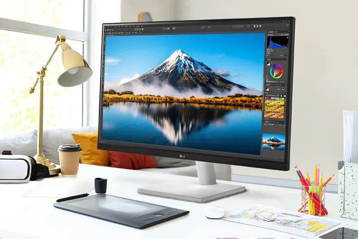Monitor LG UltraFine Smart 4K 27" UHD IPS, HDR10, DCI-P3 90%, 27US500-W, Novo, Lacrado - Foto 2