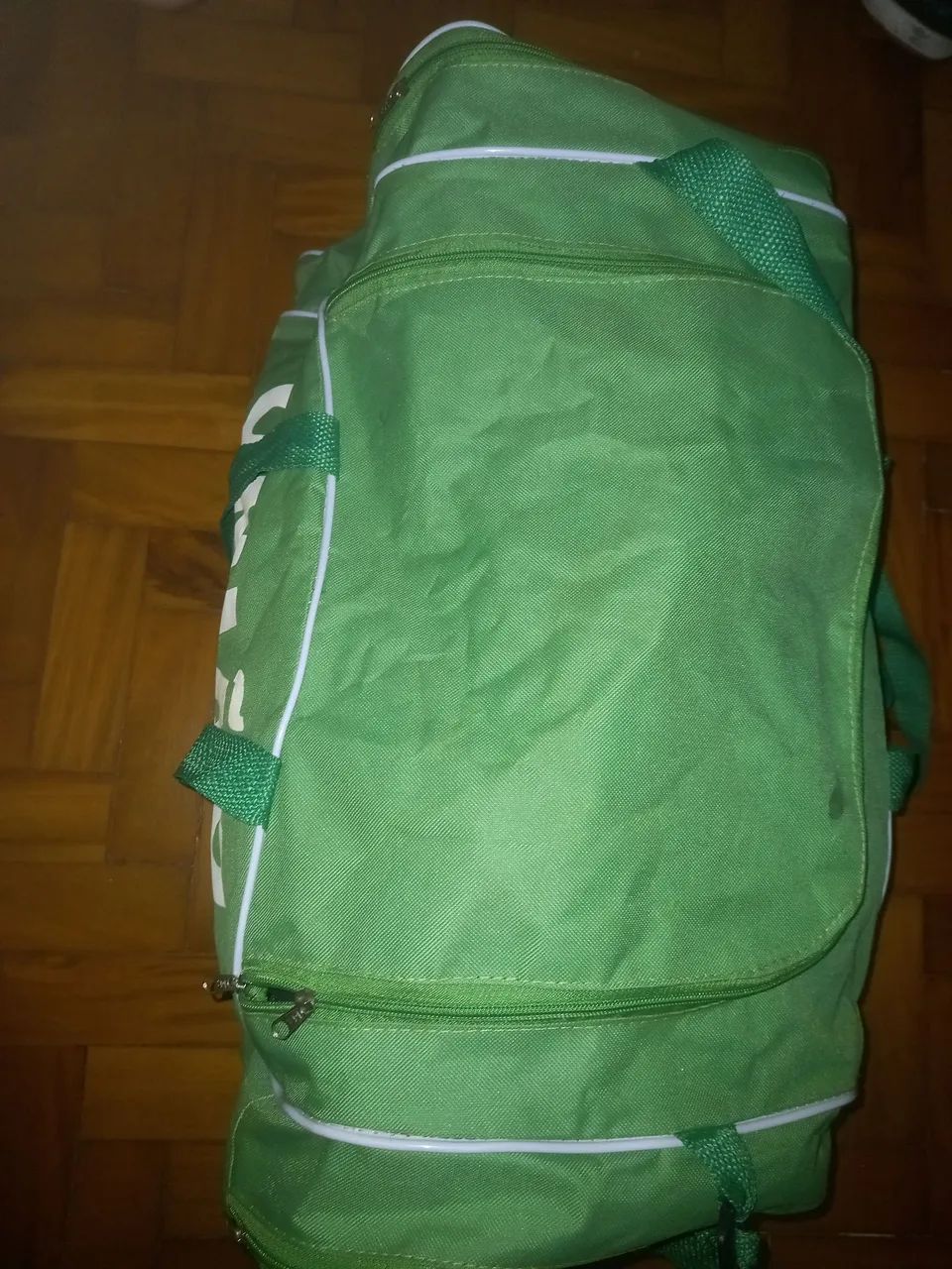 Mala de viagem futebol União São João de Araras usada - Foto 3