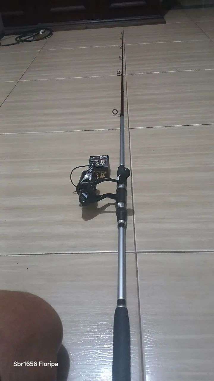 Kit de pesca molinete 2,10 - Foto 2