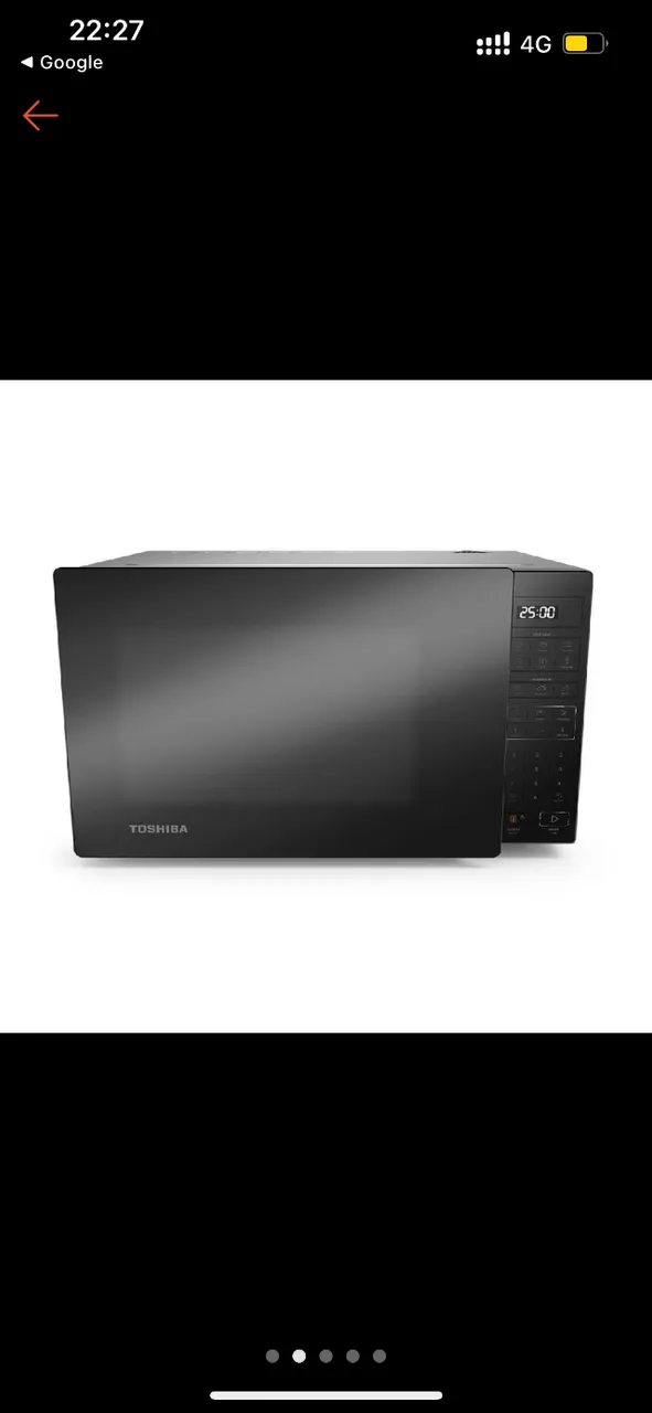 Microondas Toshiba
