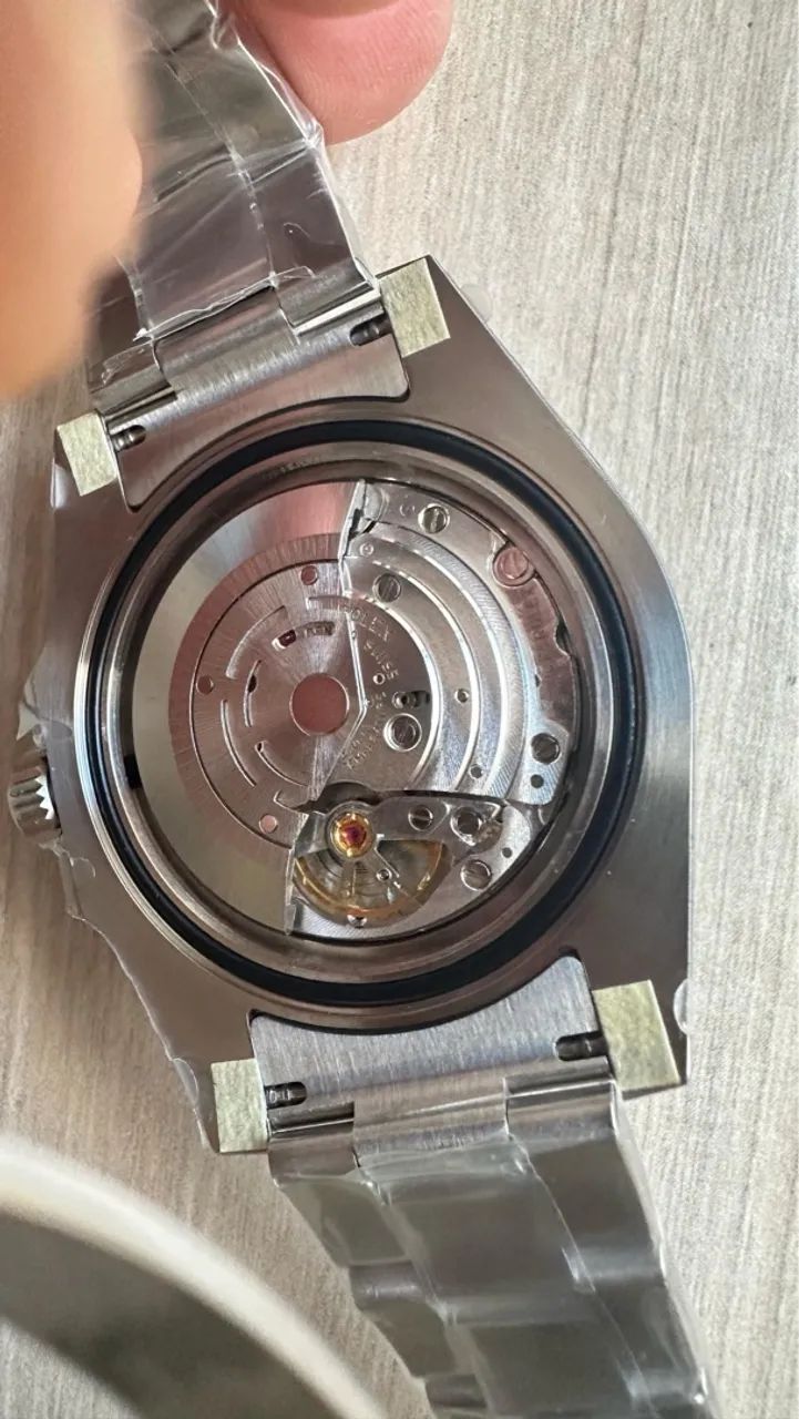 Rolex fundo Verde 40mm Melhor clone do mercado - Foto 5