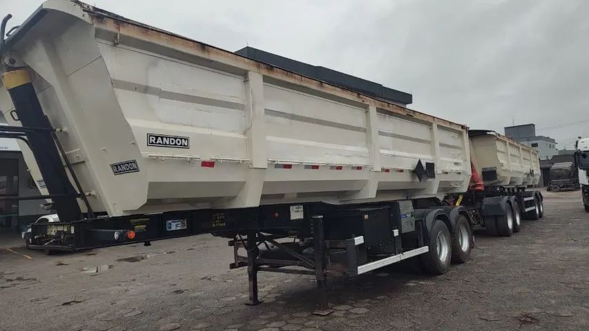 Rodocaçamba Randon 2019 31 m3 e dolly