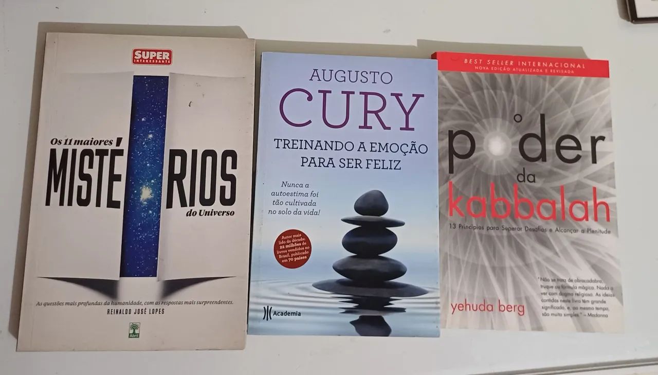 Coleção de 3 Livros