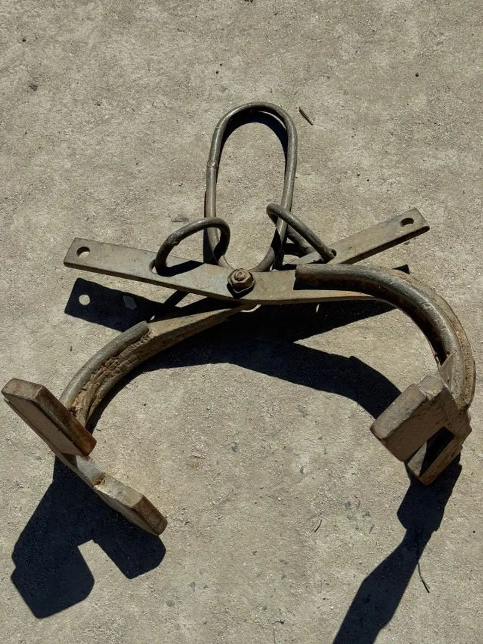 Dispositivo Para Içamento De Poste Duplo T Gato Pega Poste - Foto 2