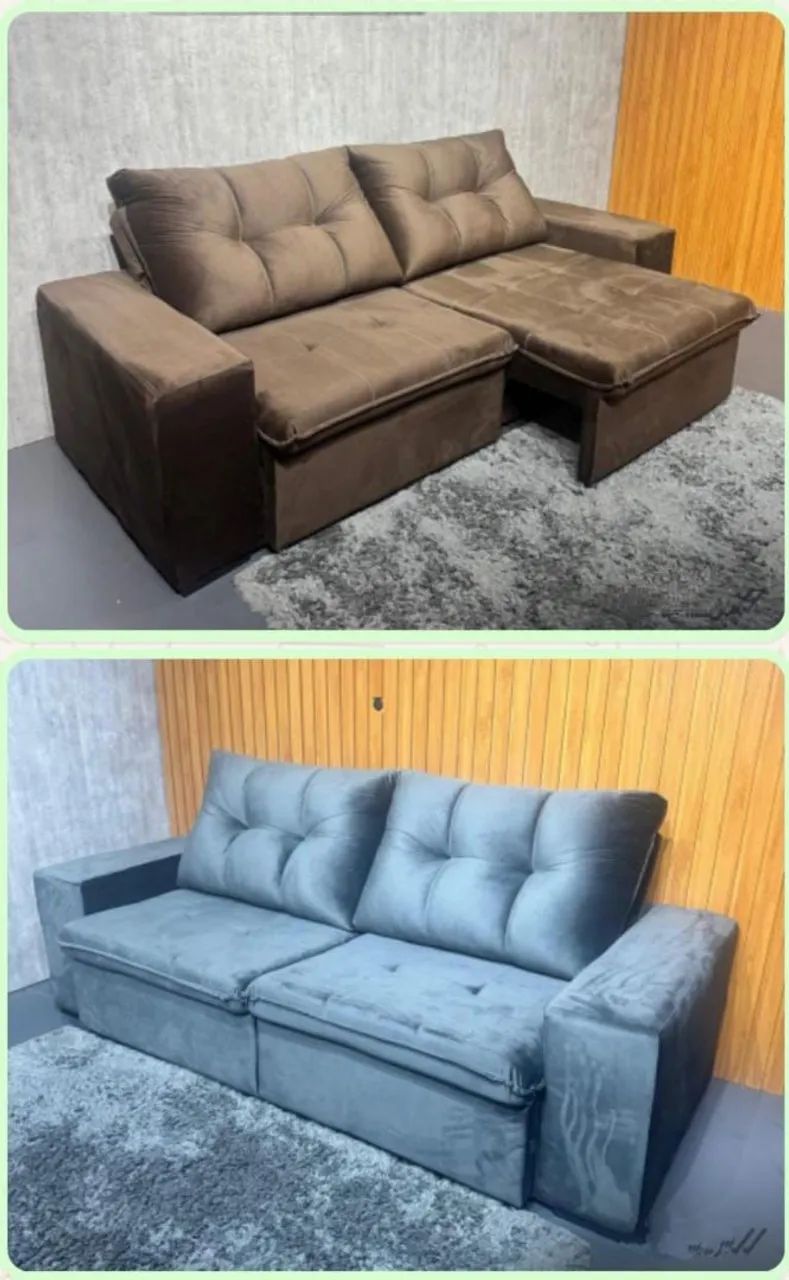 SOFA RETRÁTIL E RECLINÁVEL ROMA