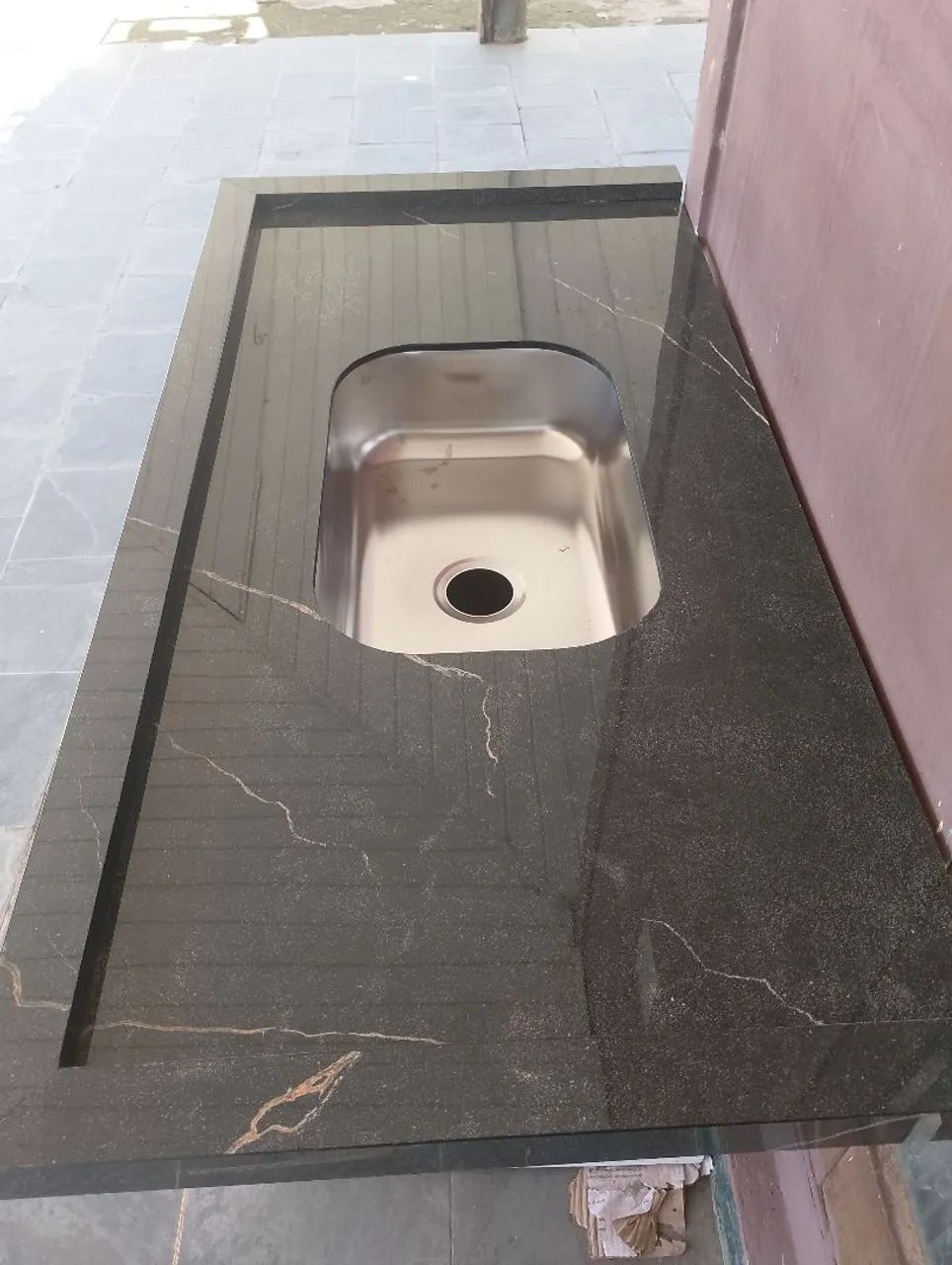 Pia em Porcelanato 1,20x60 - Foto 5