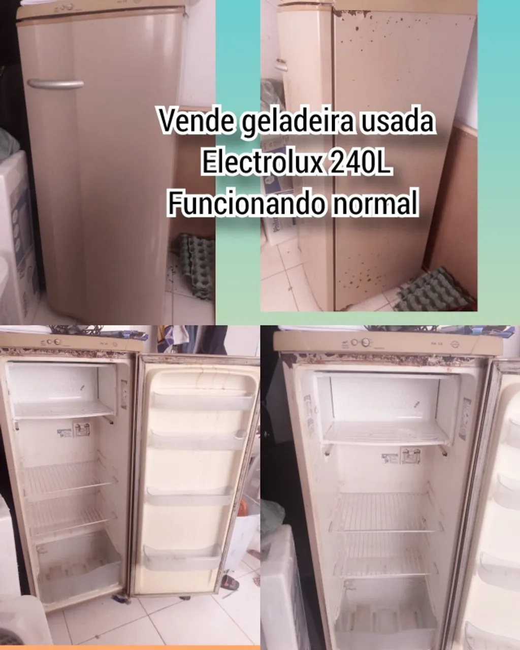 Geladeira Eletrolux 240L