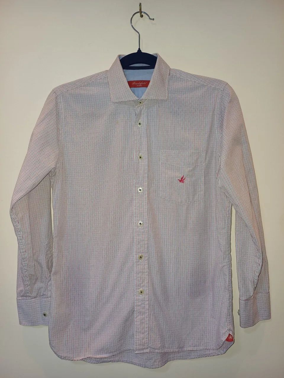 Camisa Xadrez Infantil Brooksfield semi-nova 
