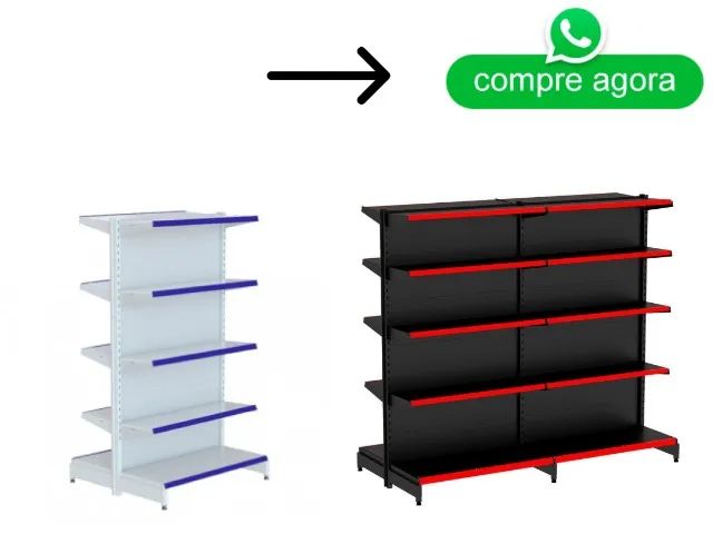 Gondola de Aço Polar Central 30x40