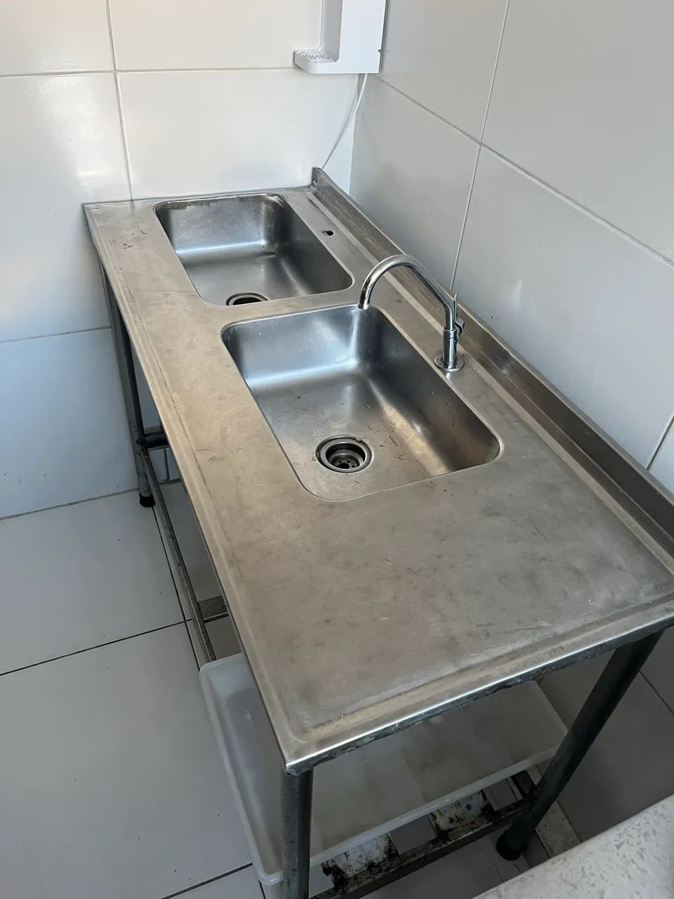 Pia inox c/2 cubas - Foto 3