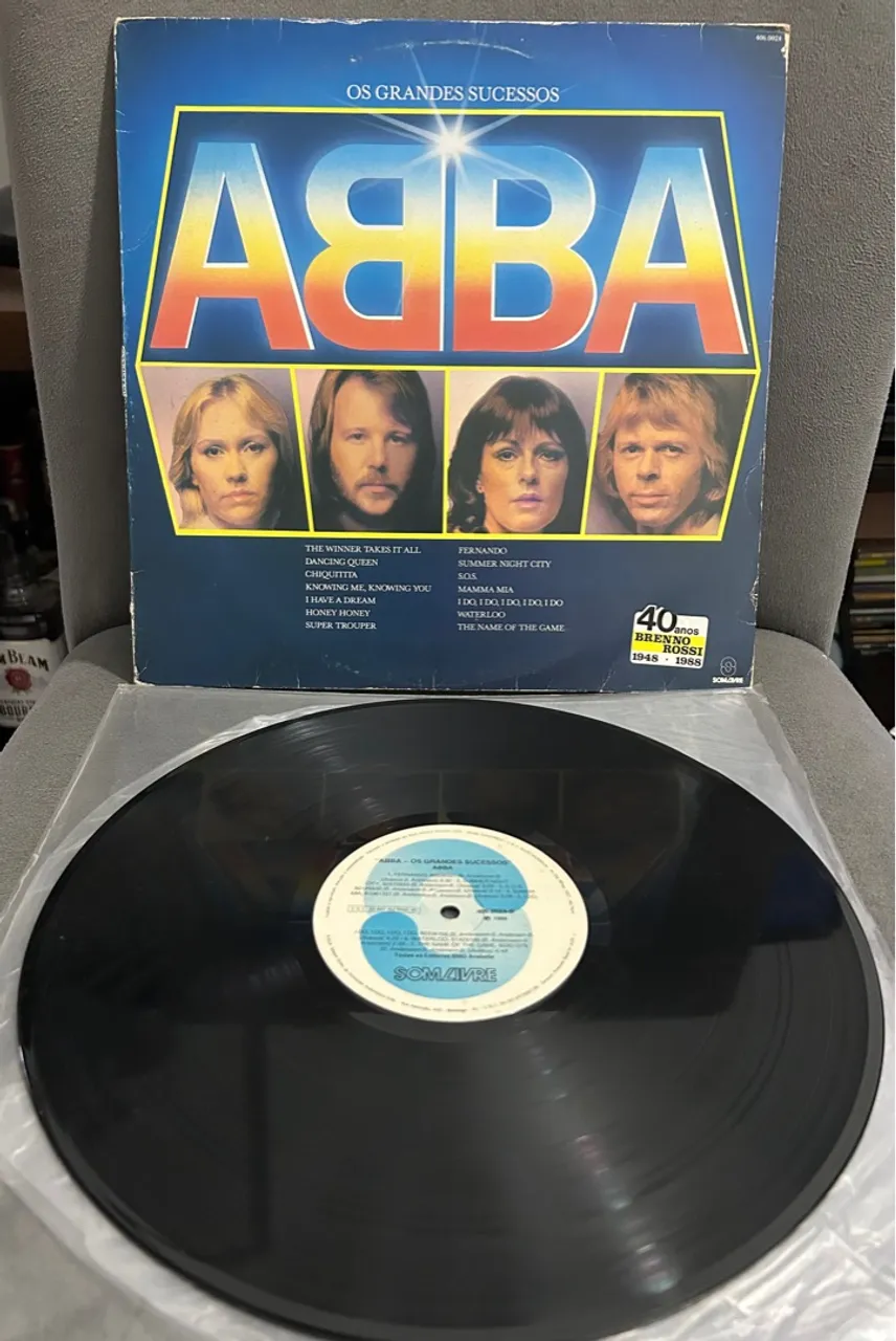 Vinil Abba Som Livre Grande Sucessos