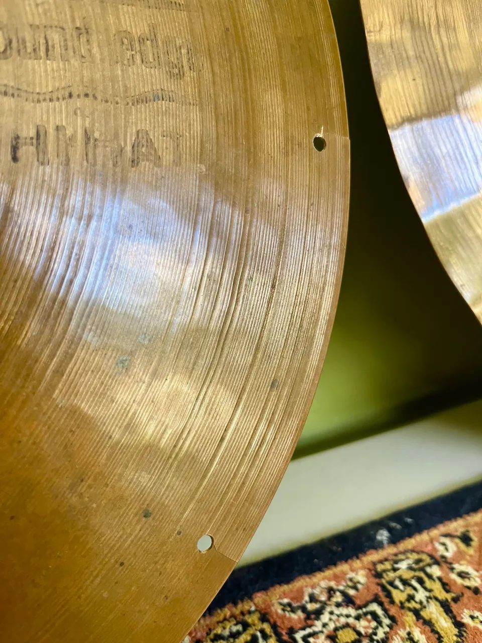 Paiste 2002 sound edge hi hat 14" vintage  - Foto 6