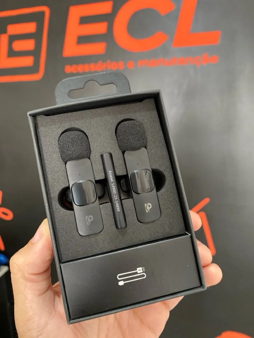 Microfone de Lapela Sem Fio Ketchup LS-MF1104 - Foto 3