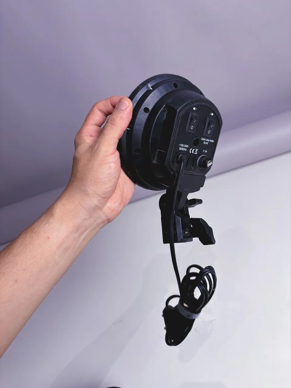 Bocal adaptador luz estúdio / para 4 lâmpadas  - Foto 2