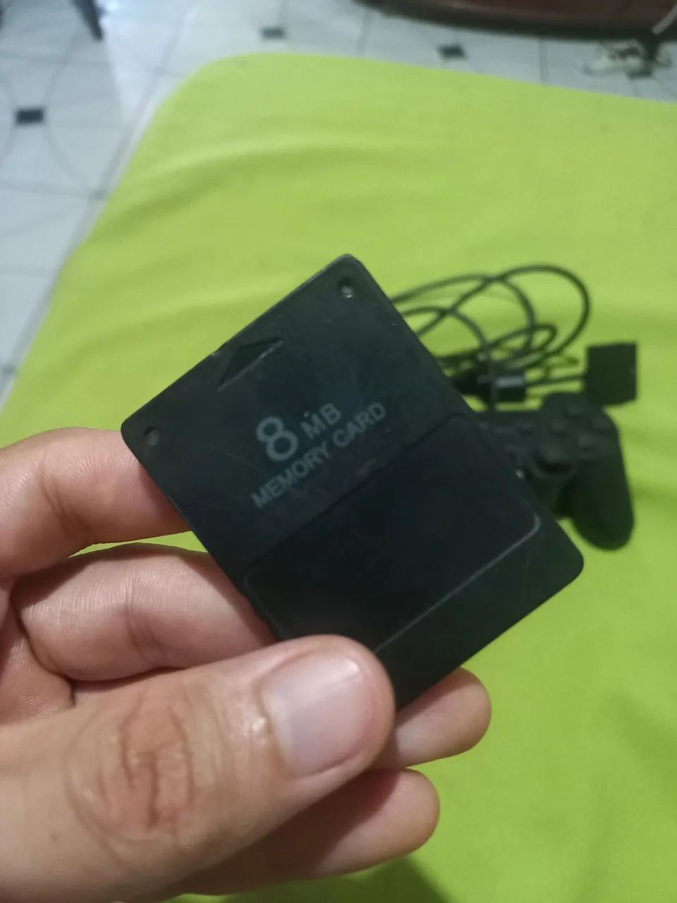 Memory Card Ps2 + Controle Paralelo de BRINDE! - Foto 2