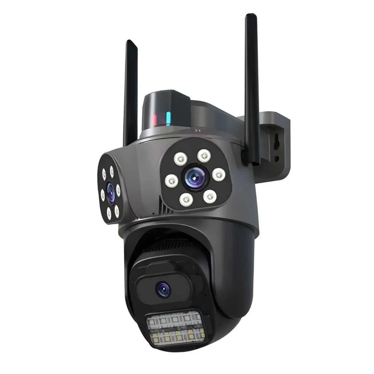 Camera de segurança prova dagua wifi lente tripla 3 em  1 filmadora 360 - Foto 5