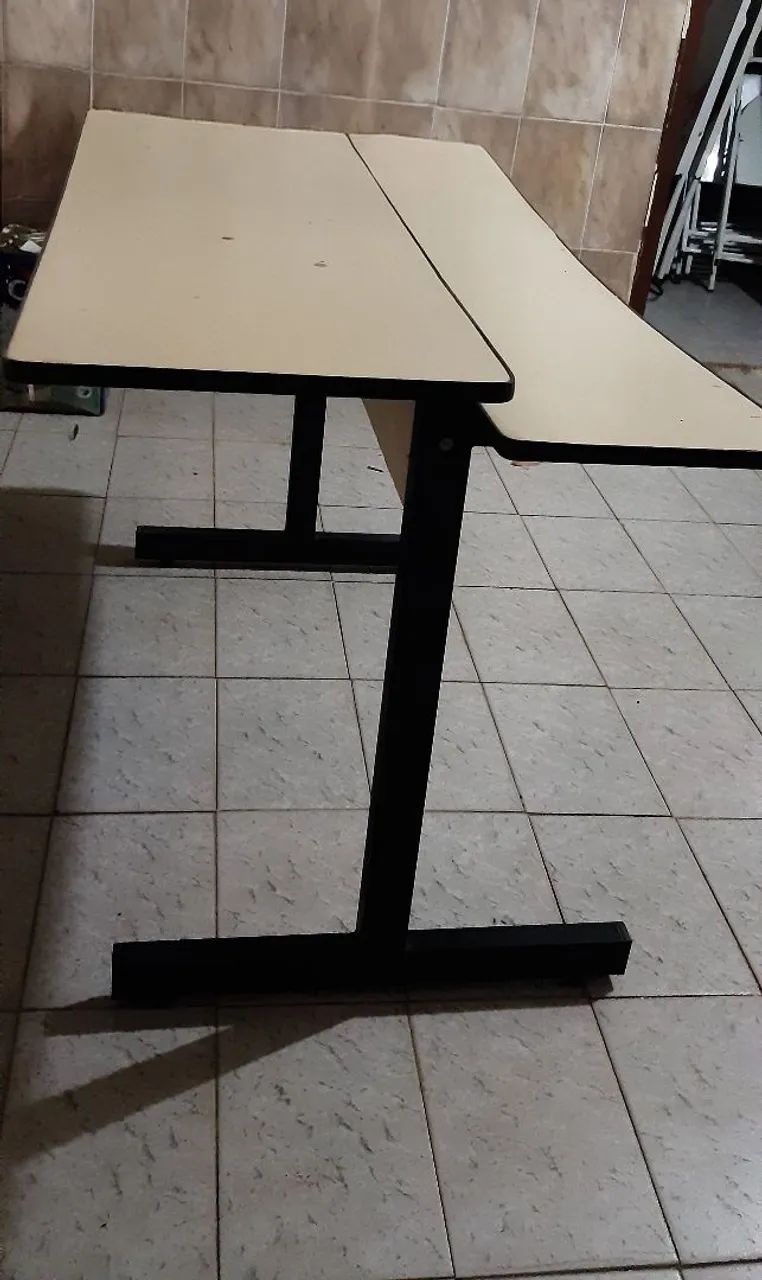 Mesas de escritório (computador e impressora) - precinho pra vender rápido - Foto 4