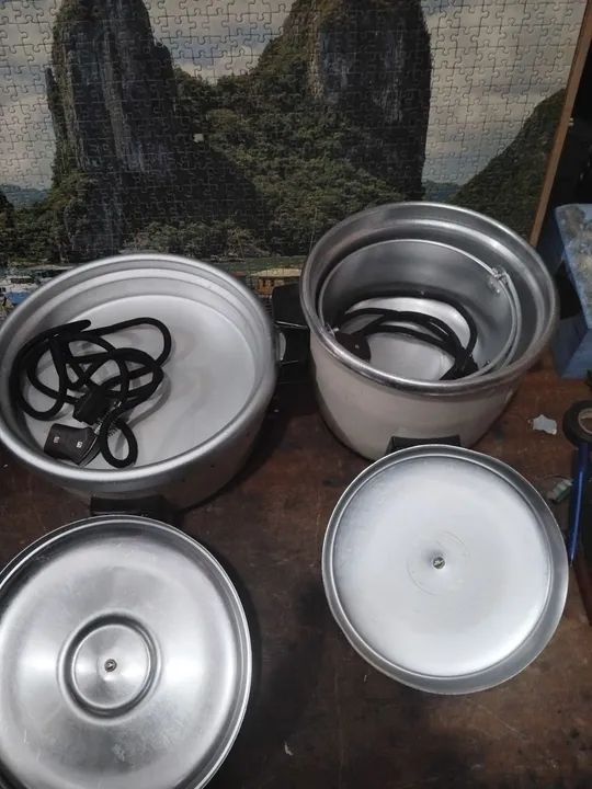 Jogo de Panelas Eletricas Denko - Foto 2