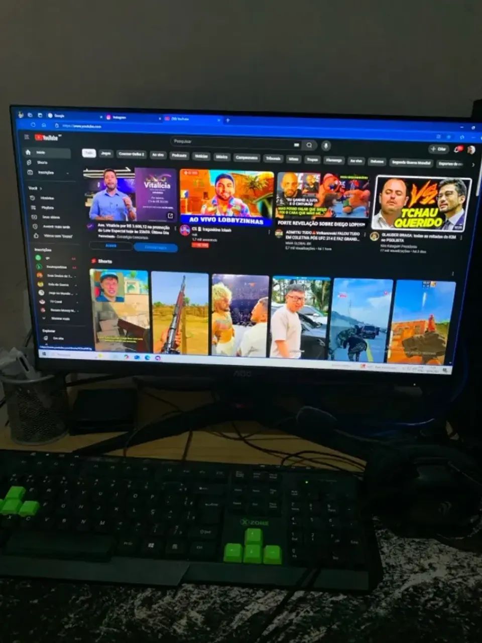 Monitor AOC 24" 75hz 