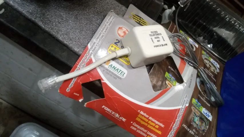 Filtro adsl para telefone fixo - Foto 4