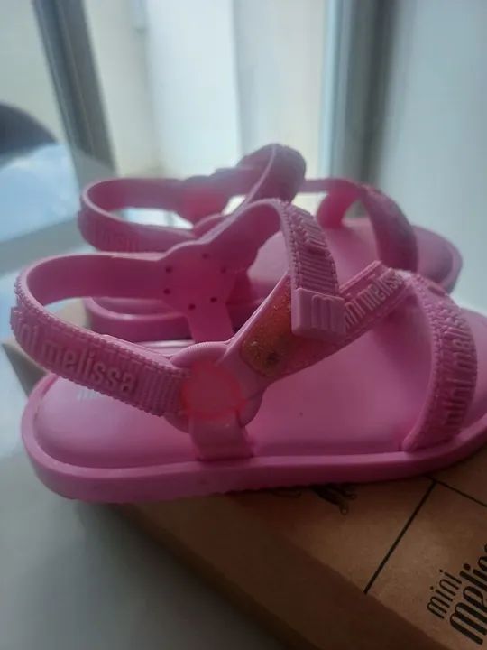 Sandálias Melissa Mini Infantil Rosa - Foto 3