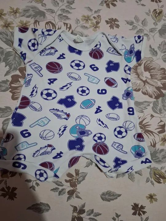 Macacão de Bebê - Futebol - Foto 2