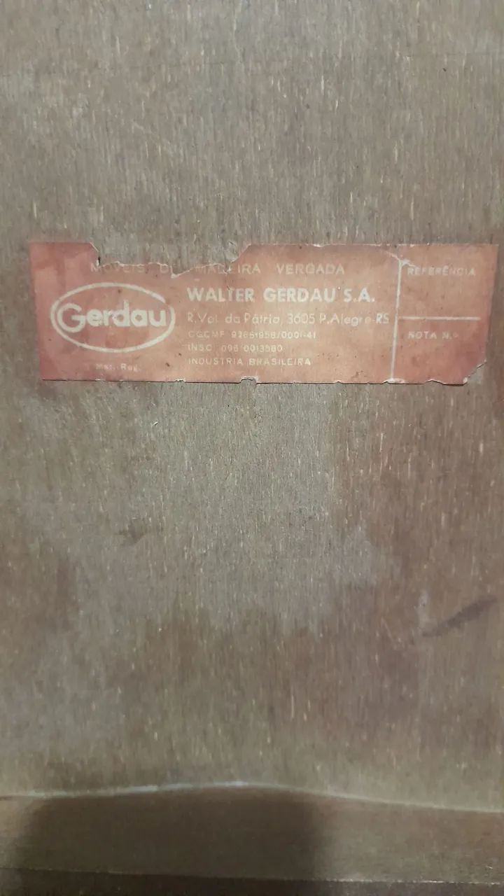 Cadeiras antigas Walter Guerdau  - Foto 5