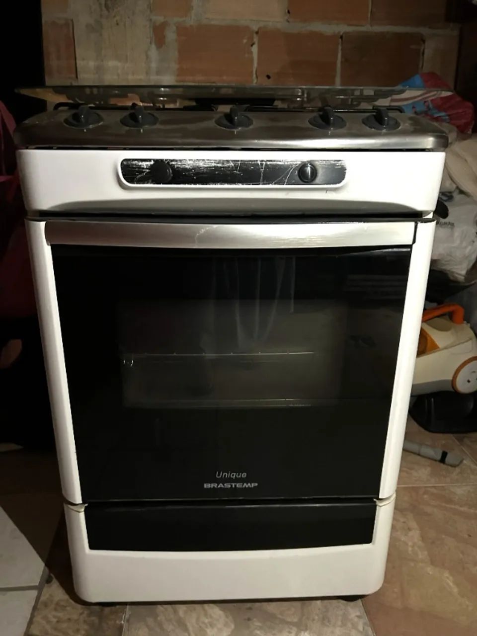 Fogão 4 bocas Brastemp Unique 