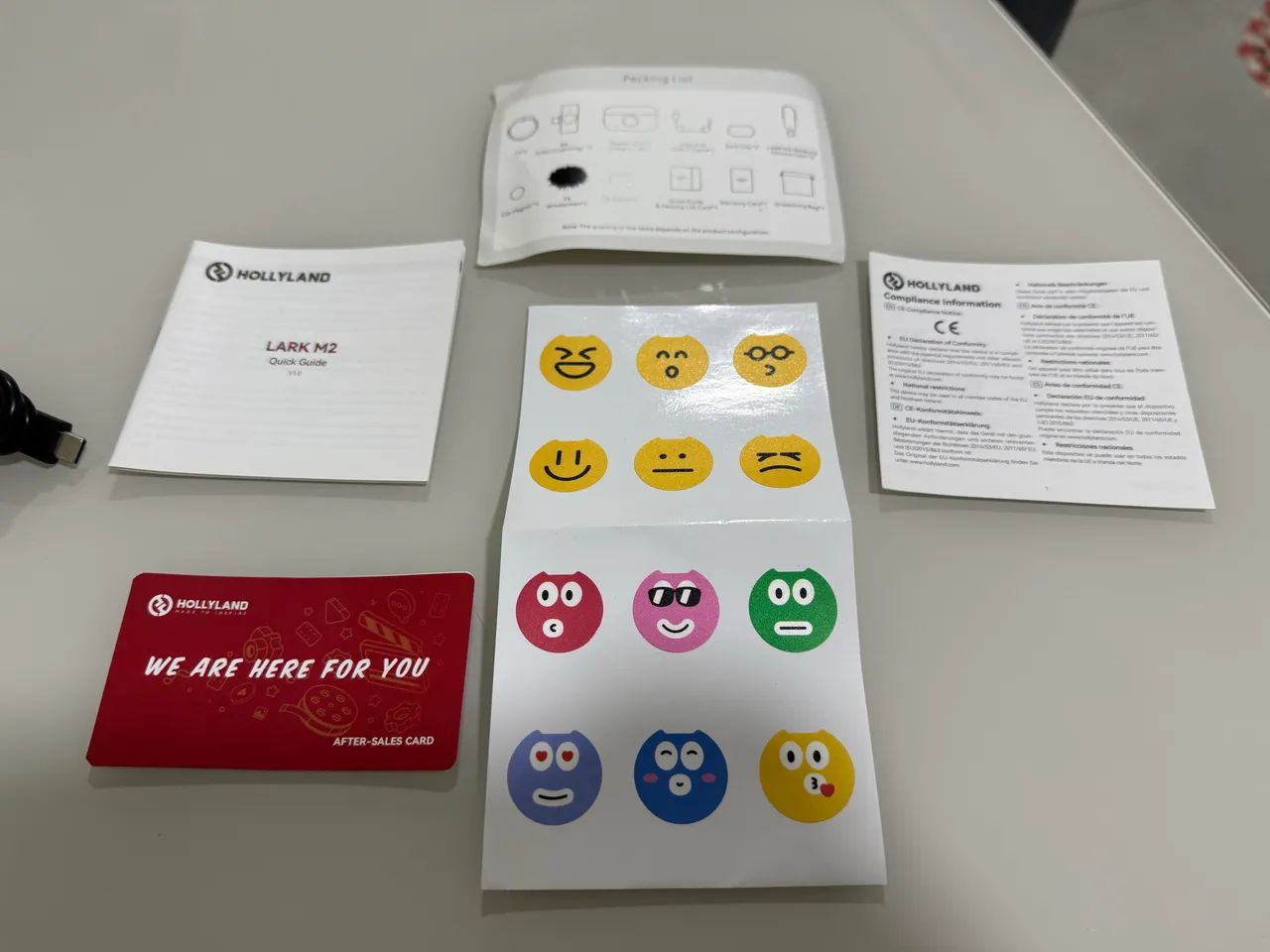 Microfone Sem Fio Hollyland Lark M2 - Novo, Original e Nunca Usado!  - Foto 5