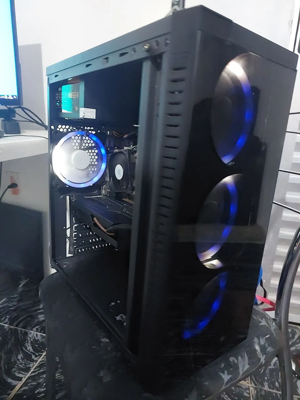 Cpu gamer oportunidade + placa de video