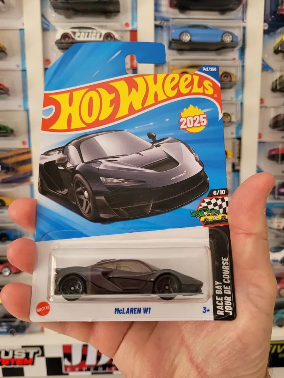 Mclaren W1 Grafite Hot Wheels.
